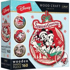 Puzzle drewniane Świąteczna przygoda Mickey i Minni Disney 9+ Trefl 20192 na sprzedaż  PL