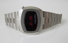 Relógio de computador masculino SS 1977 Compuchron LED digital retrô tempo. 36 mm. , usado comprar usado  Enviando para Brazil