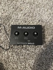 Interface USB streaming e podcasting M-Audio M-Track Solo 2 canais comprar usado  Enviando para Brazil