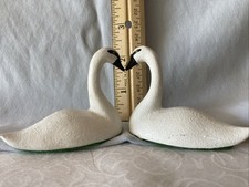 White ceramic swans for sale  Cordova