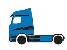Herpa LKW MB Actros L ProCabin SZM blau eXtra 918923 comprar usado  Enviando para Brazil