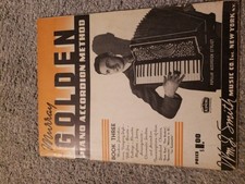 Método de acordeão para piano dourado Murray 1937 livro 3 comprar usado  Enviando para Brazil
