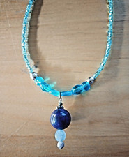Collana blu con usato  Torino