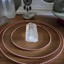 Tensor Ring Trio - Sagrado, Perdido e 1/2 Empowerment Cubits - Fio de Cobre 2mm, usado comprar usado  Enviando para Brazil