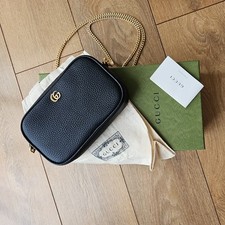 Gucci marmont black for sale  LONDON