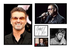 george michael signed for sale  LONDON