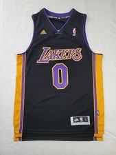 RARO #0 Nick Young Adidas Jersey Los Angeles Lakers Adulto Pequeno +2" Comprimento NBA comprar usado  Enviando para Brazil