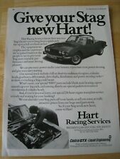 Stag hart racing for sale  BRISTOL