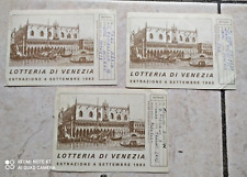 Cartoline lotteria venezia usato  Valgioie