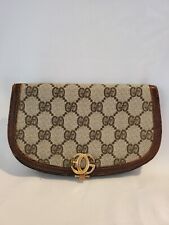 Usado, Cartera Semi Circular GUCCI De Colección con Cierre Doble GG de Resorte segunda mano  Embacar hacia Argentina