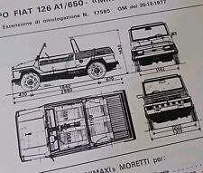 Fiat 126 minimaxi usato  Brescia