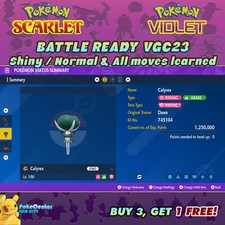 CALYREX ⚡ POKEMON SCARLET VIOLET ⚡ NORMALNY ⚡ 6IV GOTOWY DO WALKI W BARDZO DOBRYM STANIE 23 ⚡ na sprzedaż  Wysyłka do Poland