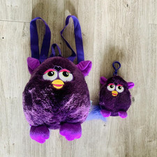 Purple furby plush for sale  WOKING