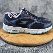 Tênis de corrida Skechers feminino Go Run consistente tamanho 9 preto roxo comprar usado  Enviando para Brazil