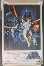 Original 27 X 41 One Sheet 1977 Star Wars estilo C laminado comprar usado Original 27 X 41 One Sheet 1977 Star Wars estilo C laminado comprar usado  Enviando para Brazil