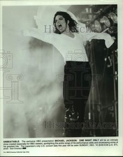 1996 Press Photo cantor Michael Jackson em "One Night Only" no especial da HBO, usado comprar usado  Enviando para Brazil