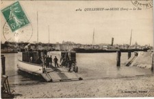 Old postcard quillebeuf d'occasion  Expédié en Belgium