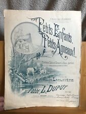 Laclavère dupuy petits d'occasion  Rennes