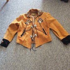 Herren lederjacke wildleder gebraucht kaufen  Wesseling