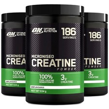 OPTIMUM ON Creatine Powder 100% PURE - 634g - 186 SERVINGS - Muskelwachstum TOP comprar usado  Enviando para Brazil