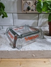 Schweppes glass ashtray for sale  SHEFFIELD