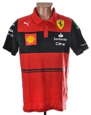 CAMISA POLO CORRIDA FÓRMULA 1 SCUDERIA FERRARI 2021/2022 ERA SAINZ LECLERC M comprar usado  Enviando para Brazil