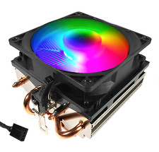 Cooler de CPU de cobre TRONWIRE TW-15 RGB LED AMD soquete FM2 FM1 AM3 AM2 4 pinos PWM comprar usado  Enviando para Brazil