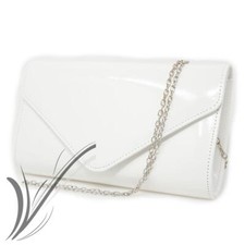 Pochette bianca vernice usato  Portici
