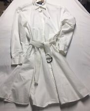 Vestido Camisa Polo Ralph Lauren Tamanho 12 Oxford Algodão Manga Longa Bolsos Preppy comprar usado  Enviando para Brazil