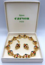 Parure vintage carven d'occasion  Roquemaure