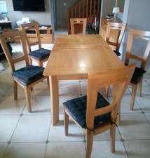 Table orme massif d'occasion  Le Coudray