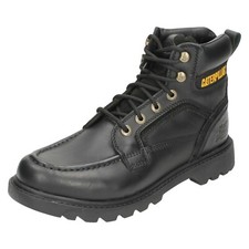 Botas de tornozelo masculinas de couro com cadarço Caterpillar: transpor, usado comprar usado  Enviando para Brazil