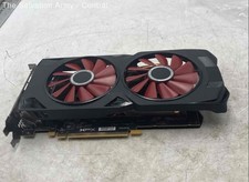 Placa de Vídeo Gráfica XFX AMD Radeon RX 580 Preta Vermelha Ventilador Duplo HDMI, usado comprar usado  Enviando para Brazil