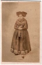 Cdv.alsace.alsacienne.costume  d'occasion  Le Teil