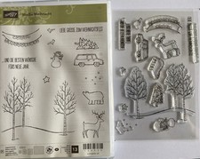 Stampin weiße weihnacht gebraucht kaufen  Drochtersen