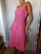 Kleid kittelschürze vintage gebraucht kaufen  Grebenau