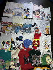 Lote de 20 camisas de dormir vintage por atacado pacote gráfico anos 90 Disney Mickey desenho animado comprar usado  Enviando para Brazil
