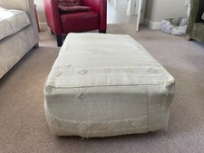 Indian silk footstool for sale  GUILDFORD