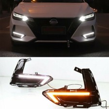 Luz LED com sinal de volta para Nissan Sentra 20-23 DRL condução diurna comprar usado  Enviando para Brazil