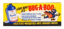 Kills Flies Mosquitos Formigas Baratas ~BUG-A-BOO Spray de Insetos~ Selo Poster, 1920 comprar usado  Enviando para Brazil