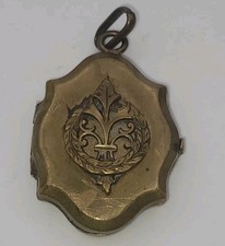 Médaillon ancien fleur d'occasion  Perpignan-