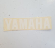 Yamaha schriftzug weiß gebraucht kaufen  Neubrandenburg
