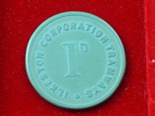 Tramways token ilkeston for sale  BRISTOL