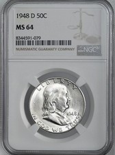 1948 50c franklin for sale  Santa Clarita