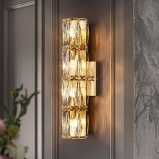 Crystal wall sconces for sale  USA