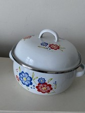 Vintage floral white for sale  FLINT