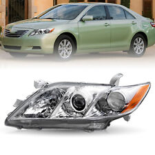 Lado esquerdo/motorista para 2007 2008 2009 Toyota Camry conjunto de farol cromado âmbar  comprar usado  Enviando para Brazil