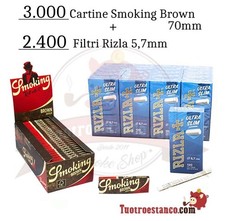 Kit smoking brown usato  Spedire a Italy