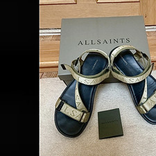 Saints green sandals for sale  CANTERBURY