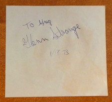 Glenn strange actor for sale  Park Ridge